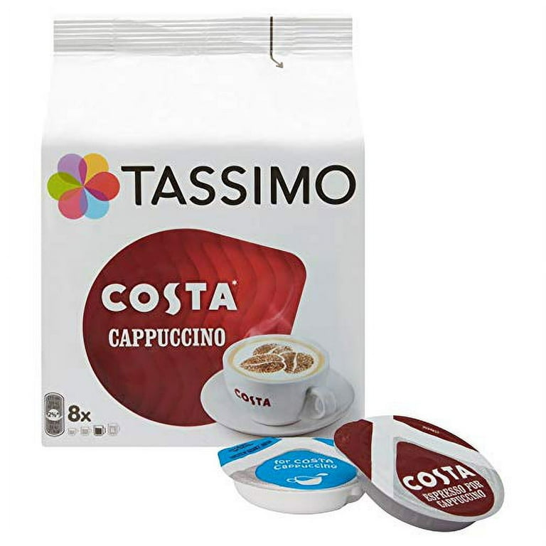 Tassimo Cappuccino Pods - Tassimo Costa Cappuccino - Tassimo Coffee