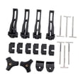 thumbnail image 1 of Accesorios para cubiertas de caja de camioneta: kit de montaje de repuesto profesional con cierre seguro y versátil; juego de sujetadores para tapa de Juego de 4 piezas, 1 of 8