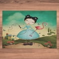 thumbnail image 5 of Ambesonne Mural Jigsaw Puzzle Durable Cardboard, Cartoon Little One Flamingo, 1000 pcs, Multicolor, 5 of 5