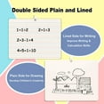 thumbnail image 2 of FFILY 2 Count Dry Erase Double Sided Whiteboard, 9" x 12",5 mm thickness, 2 of 4