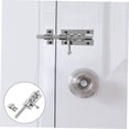thumbnail image 4 of GETAJGHSD Slide Latch 1Pack Silver Color Metal Latch Locks for Doors Smooth Sliding Wear Break Resistance, 4 of 8