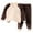 O-Coffee10856, variant on CUZIBR Kids 2 Piece Toddler Boys Girls Winter Pajama Sets Warm Matching Sleepwear Sets Tops+Pants Outfits Sleepwear Cute Dailywear For Child