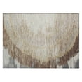 thumbnail image 2 of Addison Rugs Chantille Indoor/Outdoor Transitional Spiral Brown Washable Rectangle Rug, 1'8" x 2'6", 2 of 6