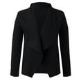 thumbnail image 3 of Vedolay Tops for Women Casual Suit Jackets for Women Casual Work Blazers Open Front Long Sleeve Fashion Slim Fit with Pockets,Black S, 3 of 4