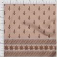 thumbnail image 1 of Soimoi Poly Crepe Fabric Paisley,Floral & Mandala Panel Print Fabric by The Yard 52 Inch Wide, 1 of 2