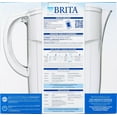 thumbnail image 4 of Brita Large 10 Cup Water Filter Pitcher with 1 Standard Filter, BPA Free Everyday, White, 4 of 13