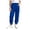 Blue, variant on Cozy Girls Pull on Athleisure Pants for Fall and Winter in Solid Color for Everyday Comfort and Versatile Casual Wear