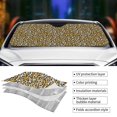 thumbnail image 4 of Kdxio Leopard Print Front Windshield Sun Shade,Folding Auto Sunshade for Car Truck SUV-Medium, 4 of 7