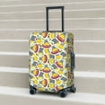 thumbnail image 6 of Fuzoiu Hippopotamus Print Suitcase Cover,Washable Luggage Covers for Suitcase,Elastic Luggage Protector Cover,Scratch Resistant Travel Suitcase Covers-Small, 6 of 7