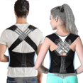 thumbnail image 2 of Posture Corrector For Women Men, Adjustable Shoulder Posture Brace, Back Straightener Posture, Used For Middle And Upper Spine Large, 2 of 4