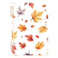thumbnail image 7 of FORMRS 1-Subject Spiral Notebook 8" x 5" College Ruled 60 Refillable Sheet A5 Hard Cover, 2 Pack, Watercolor Autumn Leaves, 7 of 7