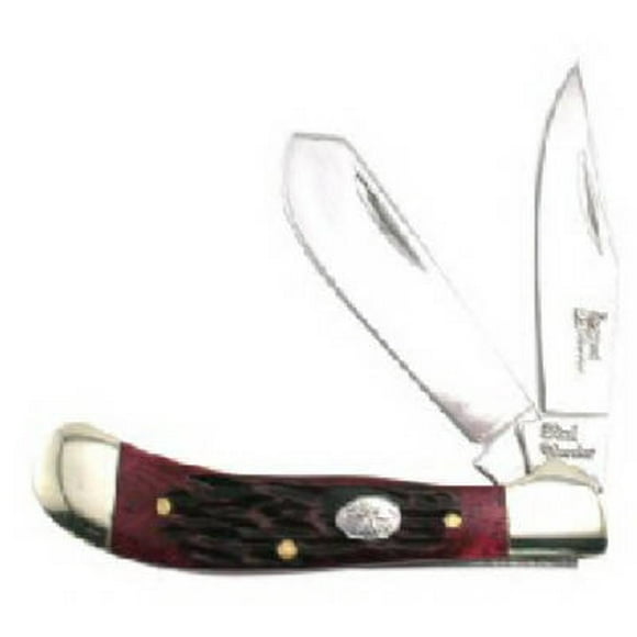 Steel Warrior Saddlehorn Pocket Knife SW-111RWJ