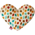 thumbnail image 2 of Mirage Pet 1323-CTYHT6 Football Frenzy Canvas Heart Dog Toy - 6 in., 2 of 2