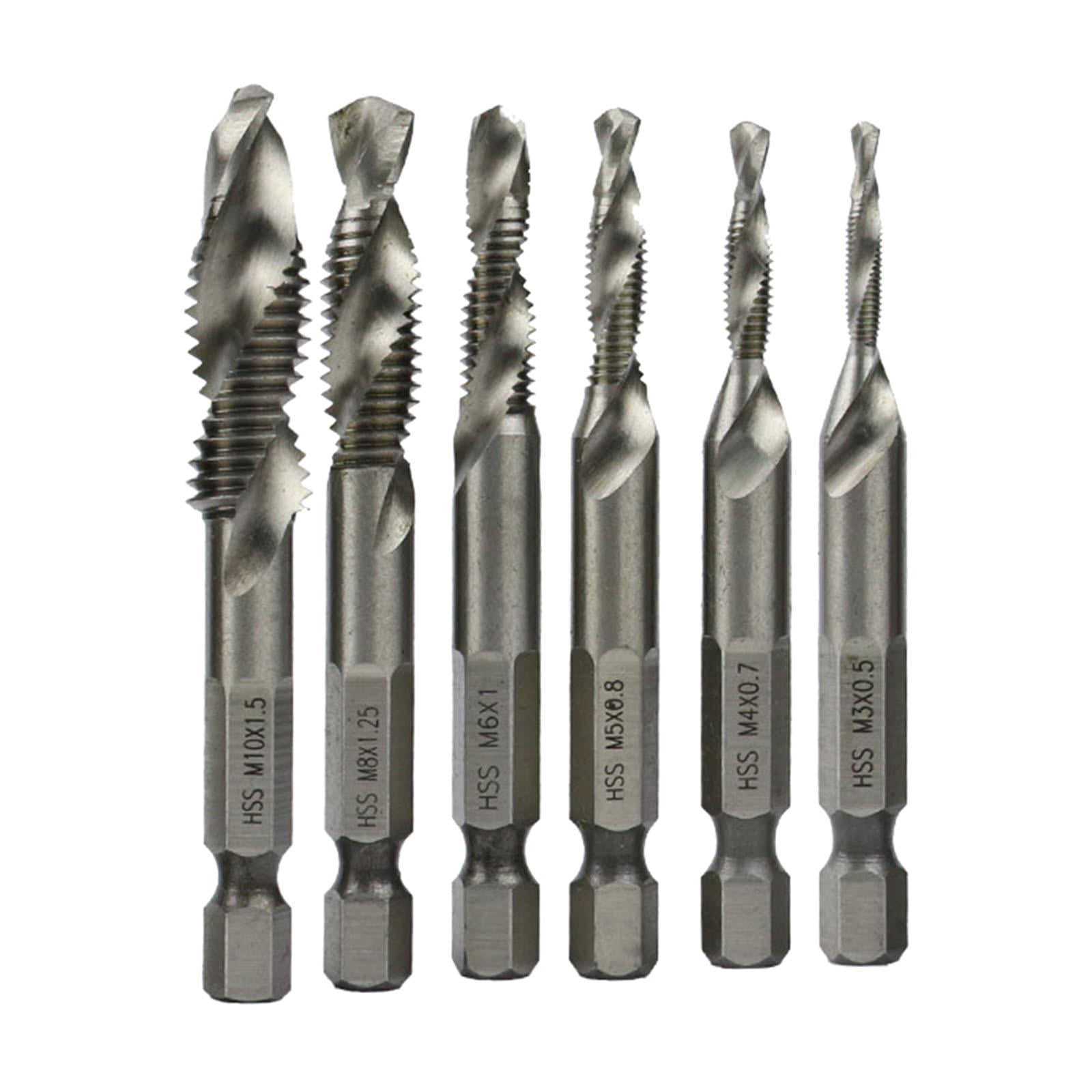 Drill Bit Industrial Accessory Tapping Tool Spiral Drill Bit High-speed Steel Durable for Small Shank Cobalt Dril
