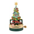 thumbnail image 4 of Caja de música de árbol de Navidad DIY, árbol de Navidad delicado, caja de música de bloques de construcción DIY creativa, 4 of 8