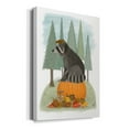 thumbnail image 2 of Raccoon On Pumpkin Premium Gallery Wrapped Canvas - Ready to Hang, 2 of 9