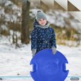 thumbnail image 5 of Superio Round Avalanche Snow Saucer Sled, 26" Blue (2 Pack), 5 of 5