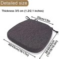 Chair Cushions For Dining Chairs Non Slip Seat Cushion With Ties And