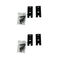 thumbnail image 1 of ZheElen Easy-to-Install Wall Mount Replacement Brackets For Improved Sound System Wall Shelf Speaker Stand black 2Set, 1 of 6