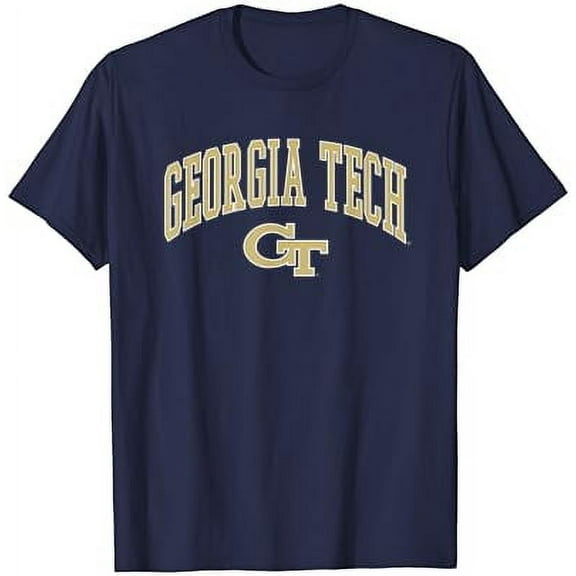 Georgia Tech Yellow Jackets Arched Navy T-Shirt