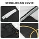 thumbnail image 5 of Universal Stroller Rain Cover Waterproof Wind Dust Shield Baby Stroller Pushchair Pram Newborn Stroller Cover-black, 5 of 5