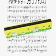 thumbnail image 3 of Heliisoer Harmonica Musical Instrument Wooden Cartoon Printing Holes For Kids Children, 3 of 3