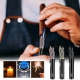 thumbnail image 6 of Cebalnir Multifunctional Metal Butane Lighters 360 Degree Inverted Use 1300 Degree High Temperature Regulable Flame Refillable Gas Lighter Without Fuelss, 6 of 6