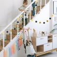 thumbnail image 2 of WHAMVOX  8 Pcs Paper Circle Garlands Decorations Theme Party, 2 of 8