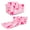 Pink Hearts, variant on Beavtaens Toddler Sofa, 2-in-1 Dinosaur Flip Open Toddler Couch, with Side Pocket, for Ages 18 Months+