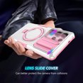 thumbnail image 2 of Moreoy Magnetic Kickstand Case for Samsung Galaxy S26 Ultra with Slide Lens Cover, Compatible with MagSafe with Metal Ring Holder Stand Shockproof Non-Slip Bumper Protective Phone Shell,B, 2 of 10
