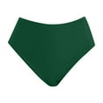 thumbnail image 4 of MNCEKFOD Women's Tummy Control Swim Bottoms Summer Midi Waisted Retro Basic Bikini Swim Shorts Athletic For Beach Vacation Bathing Suit Bottom Green XXL, 4 of 4