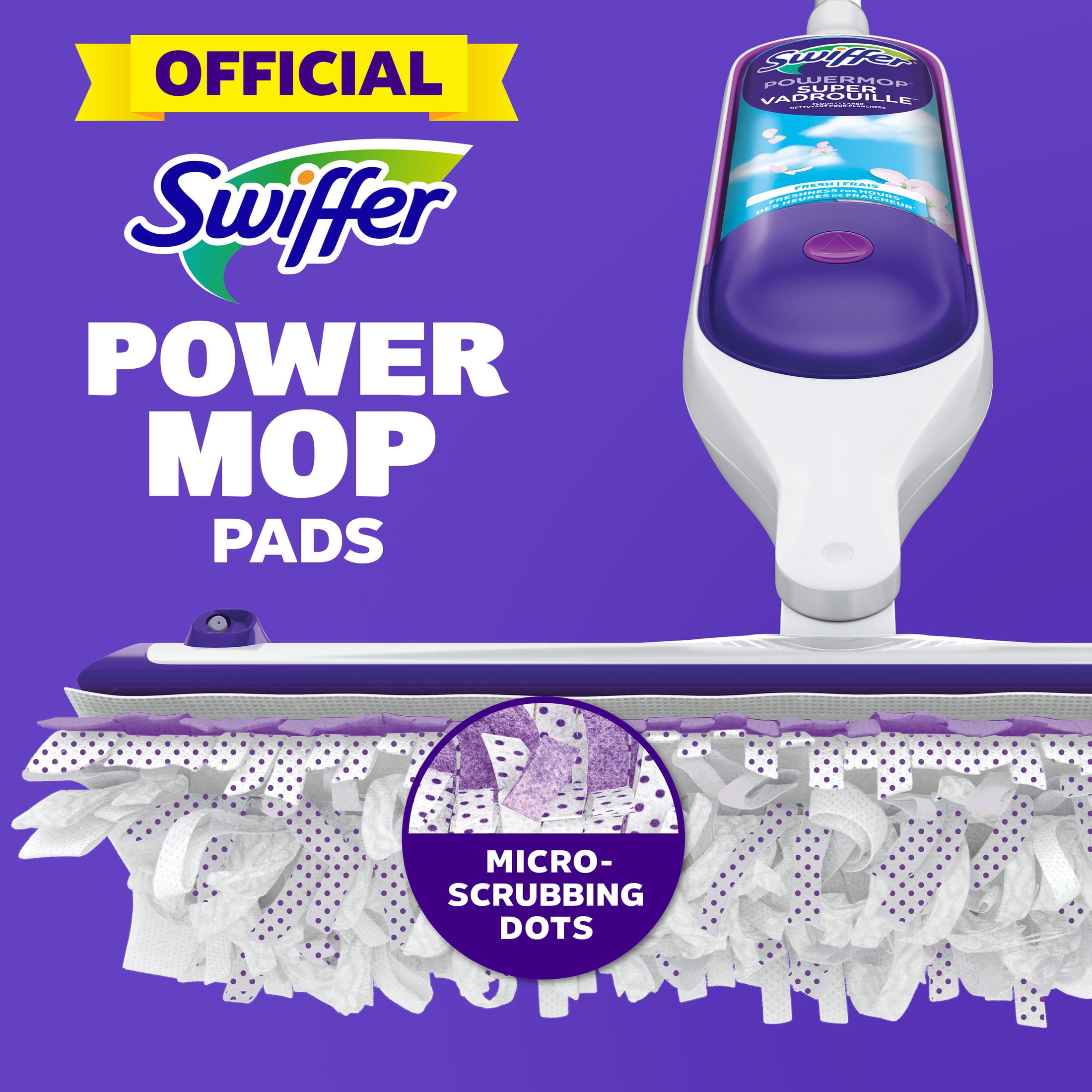 Swiffer PowerMop Multi-Surface Mop Kit For Floor Cleaning, Includes PowerMop, 2 Mopping Pad - View #8