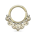 thumbnail image 2 of Septum Piercing Vintage Filigree Bendable Design, 2 of 3