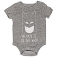 thumbnail image 1 of Batman 816562-3-6months Ma Cape Est en Lavage Combinaison pour Bébé, 3-6 Mois, 1 of 1