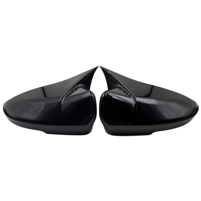 Cubierta de espejo retrovisor para MG 6 MG6 2017-2020, accesorios decorativos laterales para coche, negro brillante