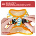 thumbnail image 6 of Downtown Pet Supply Step In Dog Harness For Small Dogs No Pull, Medium, Pineapple, 6 of 8