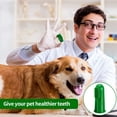 thumbnail image 5 of Juego de 5 cepillos de dientes de dedo para perros, cepillos de dientes de silicona, cepillo para limpiar los dientes de los gatos, 5 of 5