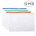 thumbnail image 4 of unbranded 12Ud De PVC Con Cremallera Reforzada Para Organizar Documentos Y Recibos, 4 of 8