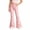 SCC260729#Pink, variant on Girls Flare Pants School Uniform Pants High Waist Bell Bottoms Stretchy Bootcut Pants 6T-15T