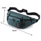 thumbnail image 1 of Bolsa impermeable para el pecho bandolera de moda masculina informal para el trabajo (verde oscuro) Likrtyny Para Estrenar, 1 of 2