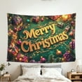 thumbnail image 5 of SOFIKAANMU Christmas Tapestries, Various Designs And Patterns, Winter Snow And Forest Tapestries, Bedroom And Dormitory Home Decor Tapestries, 6 Sizes, 80 X 60 Inches., 5 of 7
