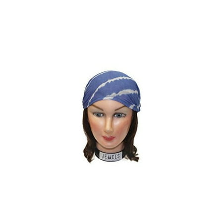 Tye Dye Solid Embroidery Headbands / Head wrap / Yoga Headband / Head Sarf / Best Looking Head Band for Sports or Fashion, or Exercise (Dark