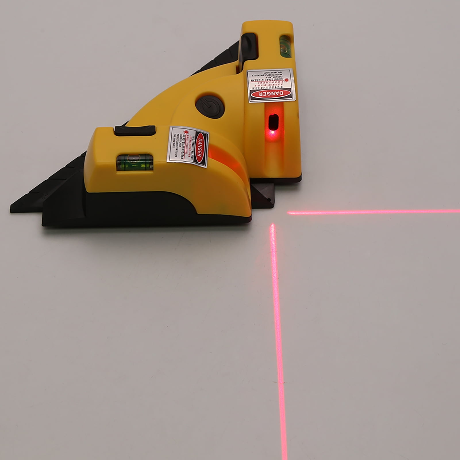 Right Angle Level, Right Angle 90 Degree Vertical Horizontal Line Projection Level Alignment Layout Tool， Level For Tile, Stone, Brick, Carpet And Hardwood Flooring