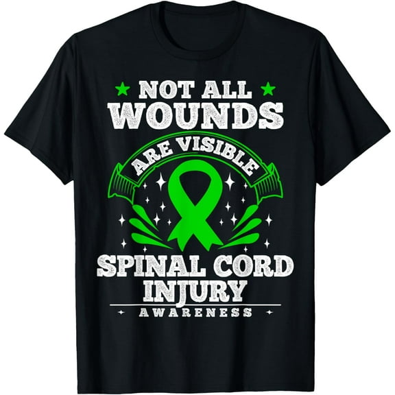 Exquisite and comfortable-Gift for Spinal Cord Injury Patients - SCI Awareness Ribbon T-Shirt