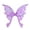 Purple#730-364, variant on Fairy Wings 32.7"x33.1" Adjustable Transparent Strap Party Accessory Sparkling Sequin Party Prop for Halloween Events
