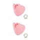thumbnail image 3 of Seitruly Dispensador de pegatinas de cinta Washi, 1 pieza, cortador de cuerda de sellado, extensiones de pestañas, papelería, hoja de Metal ligera para Rosado 2piezas Seitruly  CBP164784, 3 of 5