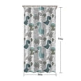 thumbnail image 5 of Colorful Dinosaurs Plants Pattern Shower Curtain 36"x72" ,Bathroom Decorative Shower Curtains Set with 12 Hooks,Modern Waterproof Washable Shower Curtain, 5 of 6