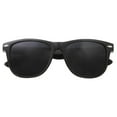 thumbnail image 2 of Large Frame Black 80's Retro Classic Trendy Stylish Sunglasses for Men Women, 2 of 2