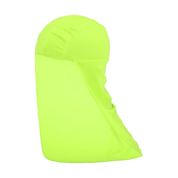 Gorra de ciclismo Unique Bargains, forro de casco duro, transpirable y que absorbe el sudor, poliéster, verde, 22x42cm, 1 pieza