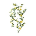thumbnail image 2 of SHIMELE Simulation Daisy Rattan Wall Decor Fake Flowers 175cm Indoor Vines for Living Room Bedroom Wall Decoration Elegant Home Decor, 2 of 6